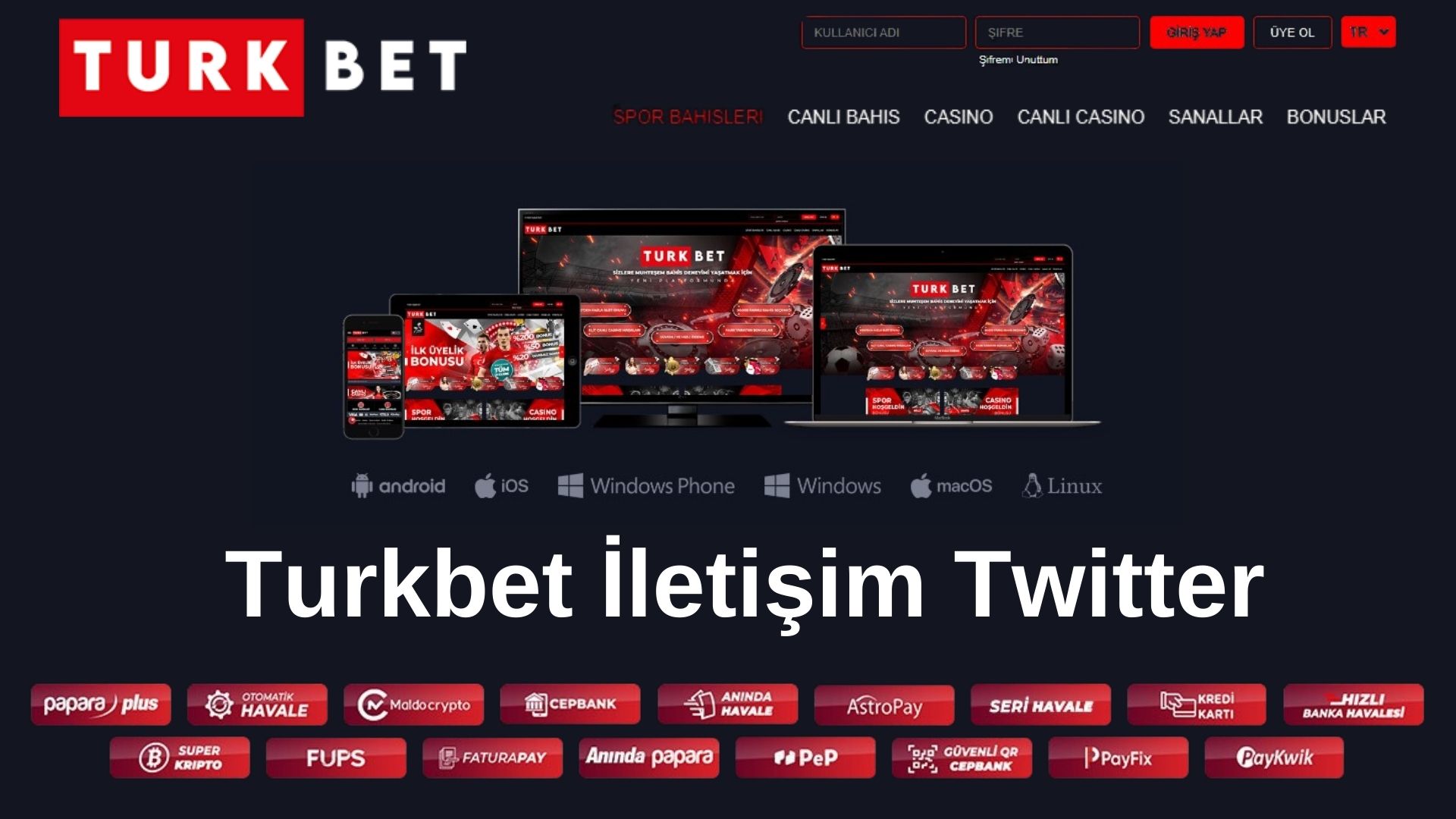 Turkbet İletişim Twitter