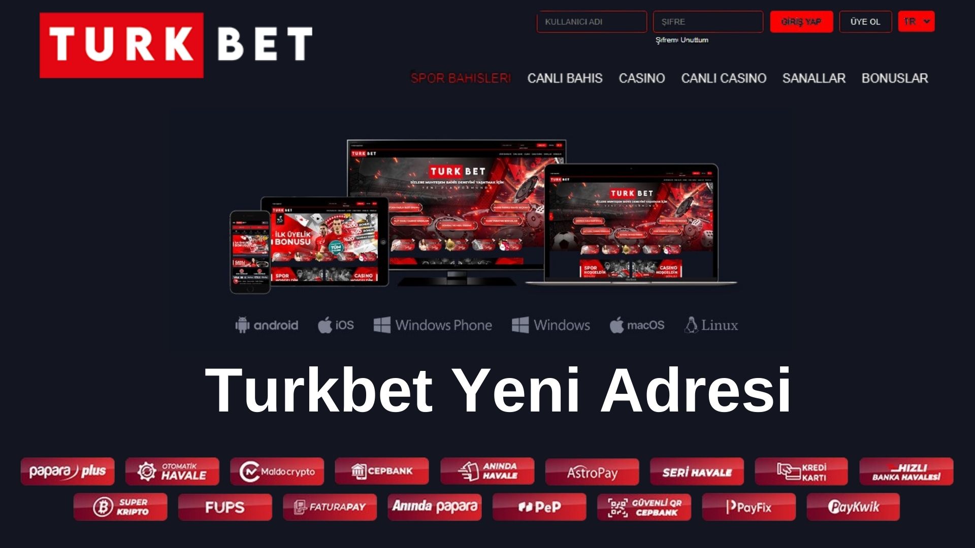 Turkbet Yeni Adresi